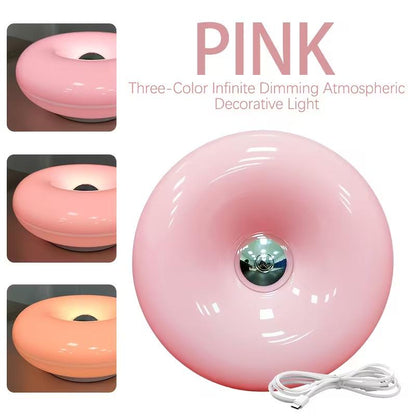 Rechargeable Donut Table Lamp