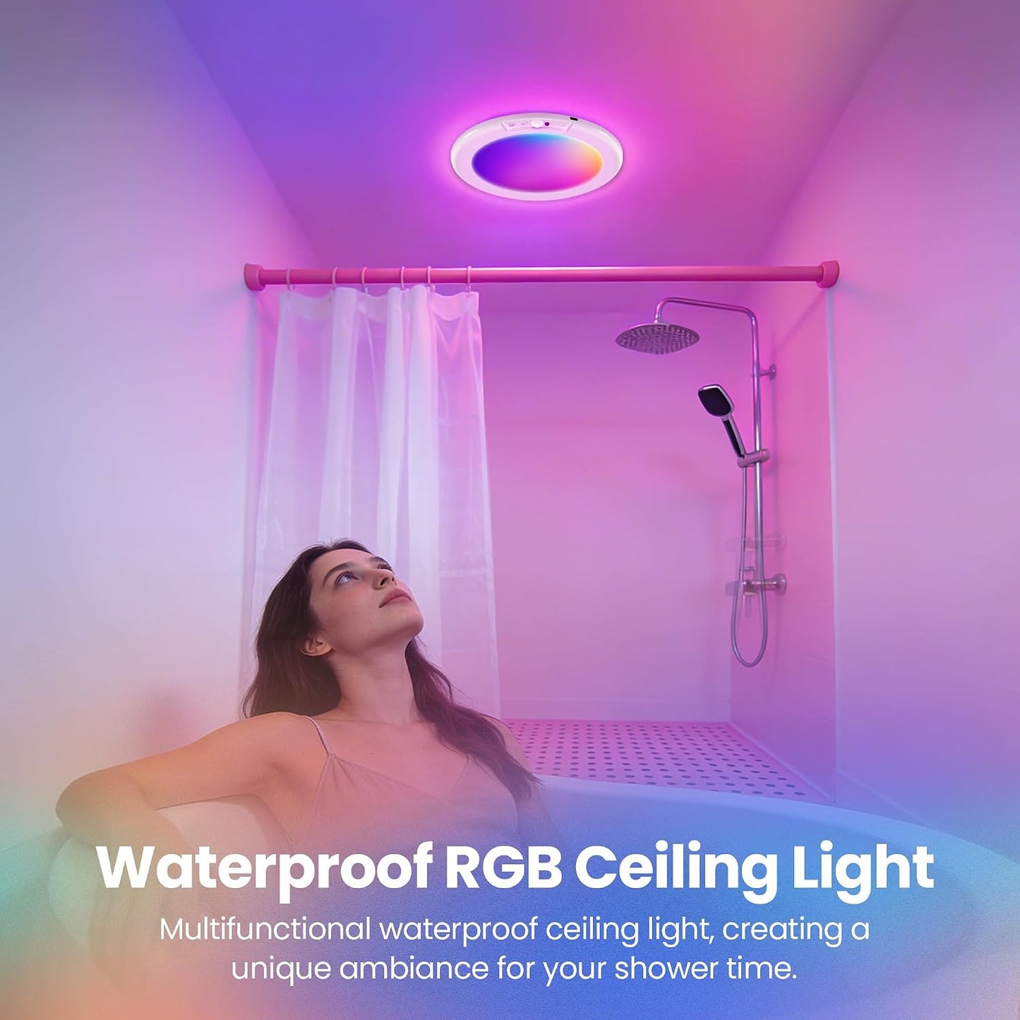 Rechargeable Motion Sensor Ceiling Light