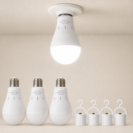 Rechargeable Emergency LED Light Bulbs