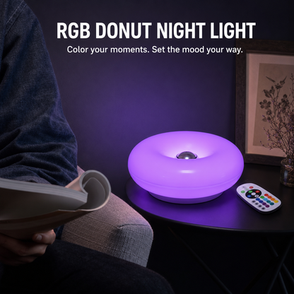 Rechargeable Donut Table Lamp