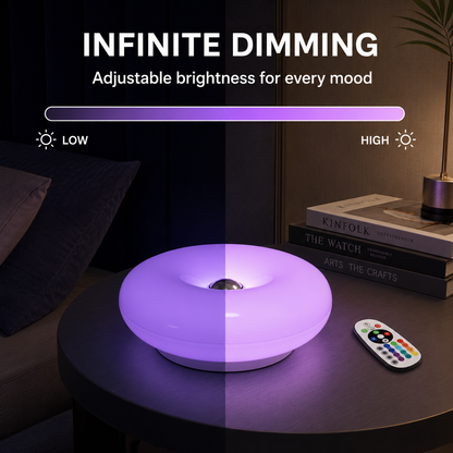 Rechargeable Donut Table Lamp