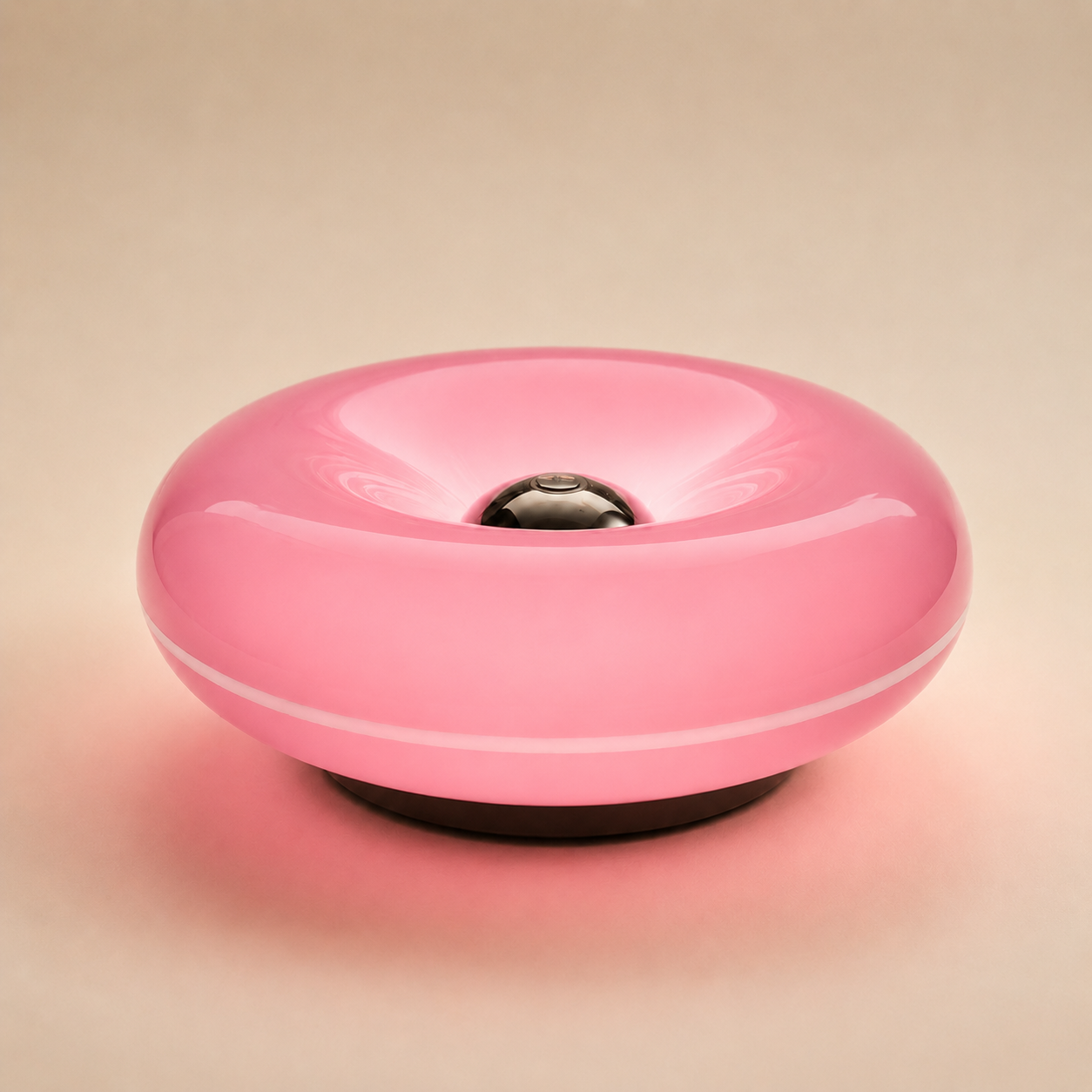 Orange Donut Table Lamp
