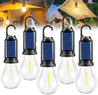 Solar & USB Rechargeable LED Tent Lights