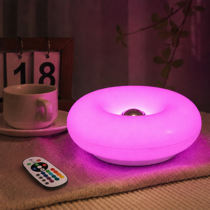 Rechargeable Donut Table Lamp