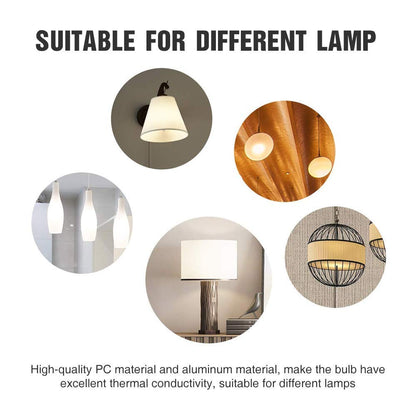 4-Pack Rechargeable Emergency LED Light Bulbs